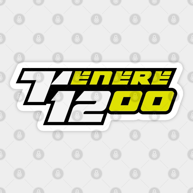 Tenere 1200 Sticker by Tomislav Lozić